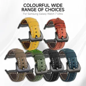 Echtes Crazy Horse Leder Smartwatch Armband Ersatz Armband Für Smartwatch Ultra Uhrenarmband Zubehör