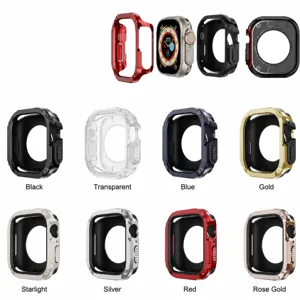 Apple Watch Panzer Schutzhülle PC TPU Bumper Case für verschiedene Größen und Farben