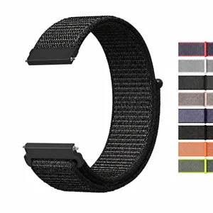 Universele Nylon Lus Gevlochten Sport Horloge Band Bandje Vervanging Voor Smartwatch Comfortabele Casual Accessoires