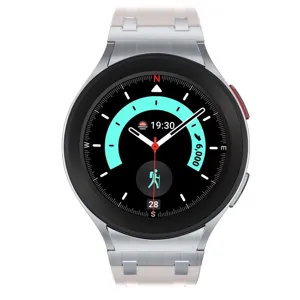 Custodia in metallo e cinturino in silicone di ricambio compatibili con Samsung.