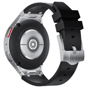 Cinturino per orologio in silicone per Samsung Galaxy Watch 4 5 6 con connettore e fibbia.