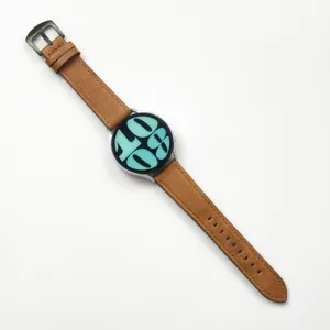 Cinturino per orologio in pelle universale 20mm 22mm con fibbia ad ardiglione a sgancio rapido.
