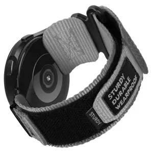 Universeel nylon klittenband vervangingsbandje voor smartwatch sport en buitenshuis gebruik.