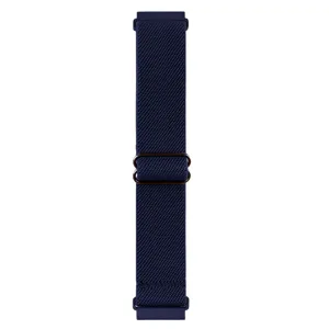 Cinturino per orologio in nylon regolabile compatibile con smartwatch, cinturino elastico intrecciato.