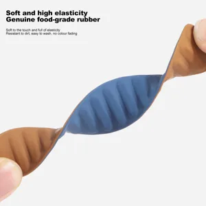 Silicone watch strap flexible soft high elasticity material comfortable fit daily use