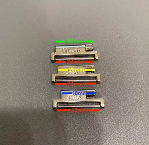 Universal stainless steel quick release watch strap connector adapters for smartwatches