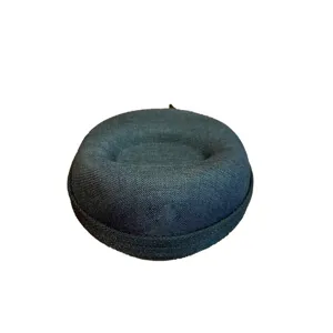 Portable round watch storage case organizer protective box for smart and mechanical watches.
