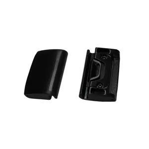 Quick release watch band connector replacement parts, durable black metal adapters for smart sports watches.