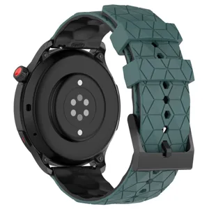 22mm siliconen horlogeband vervanging getextureerde sportband voor slimme horloge