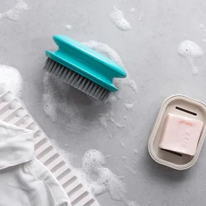 Multifunctionele Huishoudelijke Wasborstel Kunststof Zachte Haren Reinigingsborstel Voor Kleding Schoenen Dagelijks Schoonmaak