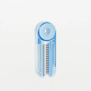 Cepillo giratorio 4 en 1 para bordes de tazas herramienta multifuncional para ranuras azul