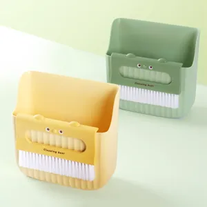 Mini Tischreinigungsbürste und Kehrschaufel Set, süßes Bär-Design, Schreibtischreiniger.