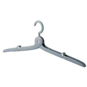 Cintre de voyage pliant compact, mini porte-vêtements télescopique portable pour dortoir