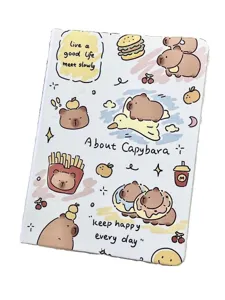 Cute Capybara A5 Hardcover Notebook Cute Animal Journal Lined Diary Student Stationery