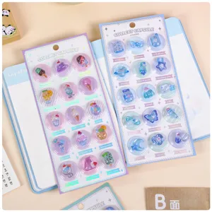 3D Relief Cartoon Dekorative Aufkleber Süßes Thema Scrapbook Tagebuch DIY Bastelsticker Für Kinder Schreibwaren