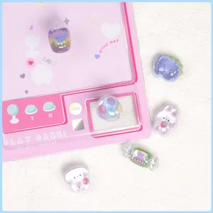3D acrylic diamond stickers cute DIY decorative crystal gems for kids crafts and toys main