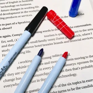 Monami water-based gel pens set designed for smooth daily writing, studying, and office notes.