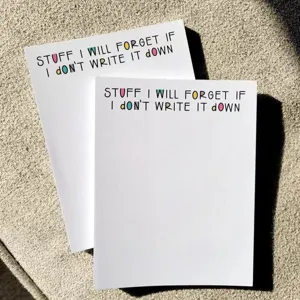 Funny To Do List Notepad Sticky Notes Funny Stationery Memo Pad Office School Supplies