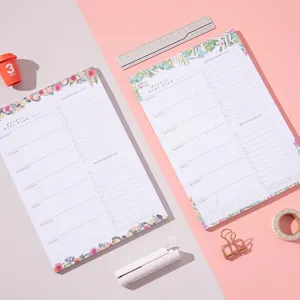Magnetic Weekly Planner Memo Pad Tearable Sticky Note Office School Supplies