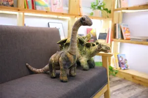 Peluches de dinosaures réalistes, grandes poupées douces et rembourrées de dinosaures pour enfants.