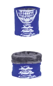 Winter fleece gevoerde schedel nek gaiter sjaal voor mannen thermisch gezichtsmasker