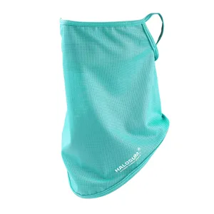 Breathable mesh sun protection face mask for women and men, outdoor cycling fishing neck guard.