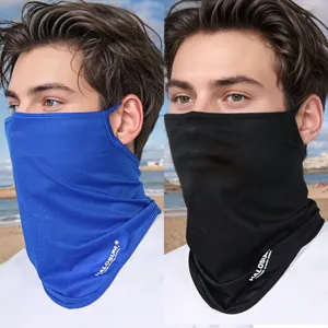 Summer Breathable Mesh Sun Protection Mask Women Men Cycling Fishing UV Protection Neck Gaiter Ear Hanging Face Shield