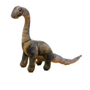 Peluche de dinosaure a long cou realiste animal en peluche doux grand jouet pour enfants