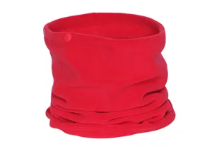 Red fleece winter neck gaiter outdoor cycling windproof thermal neck warmer scarf
