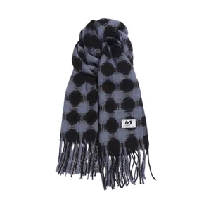 Thickened Imitation Cashmere Polka Dot Scarf Winter Warm Long Shawl Soft Fashion Neck Scarf For Women
