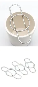 Stainless steel funnel holder kitchen oil filter rack metal cup holder detail display view.