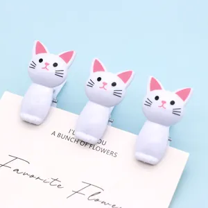 Cute Cartoon Cat Plastic Clip Multi-Functional Food Sealing Clip Office Memo Photo Holder Desktop Stationery Clip