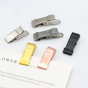 Kleurrijke metalen bulldog clips met sterke grip, ideaal voor kantoor, thuis en kabelbeheer.