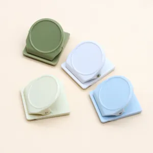 Set di clip magnetiche in plastica color macaron clip per frigorifero magneti potenti forniture