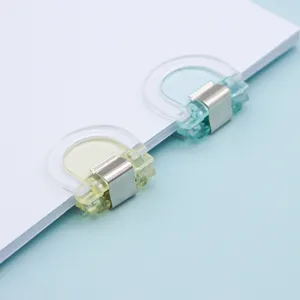 Transparent universal binder clips creative index clips for paper organization stationery storage