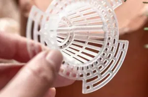 Konischer Blumentopf Drainage Netzpad atmungsaktiver Wurzelfaeule Schutz Lochsieb fuer Pflanzen