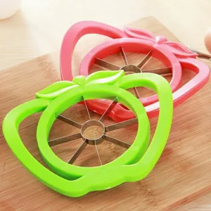 Grande Trancheuse de Fruits en Acier Inoxydable avec Poignée Outil de Cuisine Moderne et Minimaliste pour la Maison