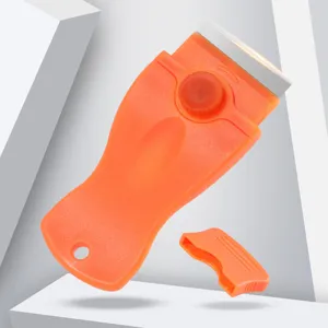 Grattoir de Nettoyage de Verre Multifonctionnel Poignée en Plastique Lame en Métal Outil de Retrait de Colle d'Autocollant Pour Fenêtre de Voiture Écran Maison