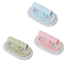Spugna spazzola di pulizia portatile per vasca piastrelle e lavaggio piatti cucina