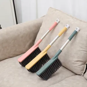 Haushalt Langer Stiel Bettbürste Weiche Borsten Staubkehrer Pinsel Plastik Bettreiniger Für Sofa Und Teppich