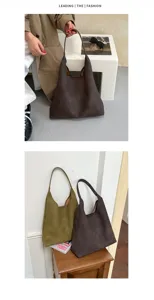 Borsa a tracolla in pelle intrecciata da donna, design elegante, grande capacità per lavoro.
