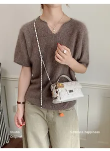 Women quilted chain crossbody bag elegant shoulder small square bag autumn fashion daily use