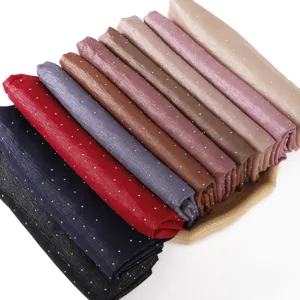 Glanzende strass lange sjaal met glitter boombladerstructuur, kleurrijke elegante omslagdoek.