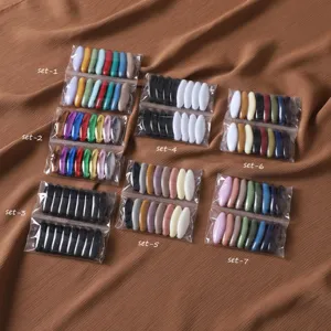 Bunte Kunststoff Sicherheitsnadeln und Tuchclips Set fur tagliche Dekorationen