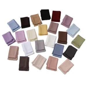 Multi-color set of breathable ice silk ribbed arm sleeves, elastic sun protection covers.