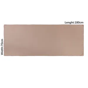 Einfarbiger perlmuttartiger Chiffon Langschal, eleganter glänzender Damen Schal und Tuch.