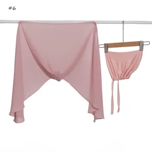 Pink chiffon hijab and cap set with magnetic closure and ties for daily wear detail.