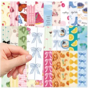 30pcs coquette aesthetic bookmarks cute stationery reading page markers for books diy