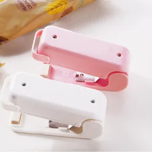 Mini termosigillatrice portatile per sacchetti di plastica, sigillatore per snack.