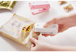 Mini macchina sigillatrice termica portatile per sacchetti di plastica sigillo a mano